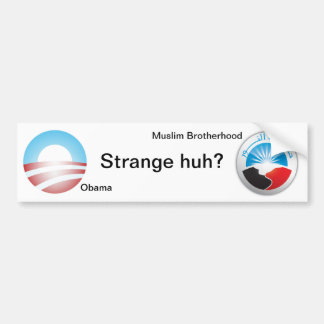 Merkwürdig huh? autoaufkleber