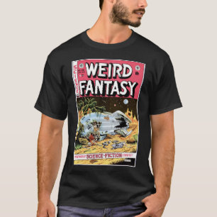 Merkwürdige Fantasy Vintages Comic Buch T Shirt