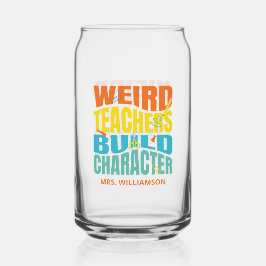 Merkwürdige Lehrer erstellen Dosenglas