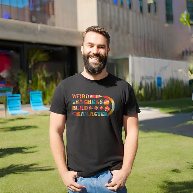 Merkwürdige Lehrer erstellen T-Shirt (Von Creator hochgeladen)