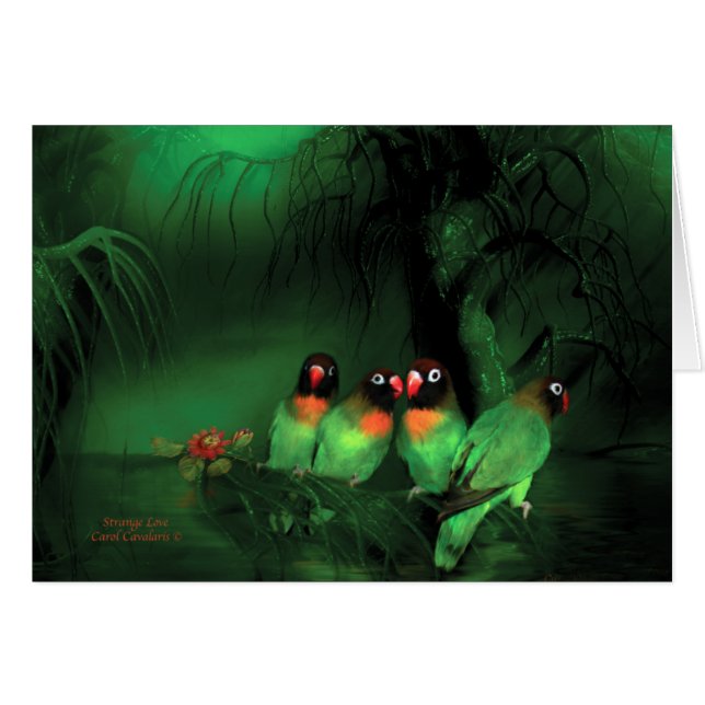 Merkwürdige Liebe ArtCard (Vorderseite (Horizontal))