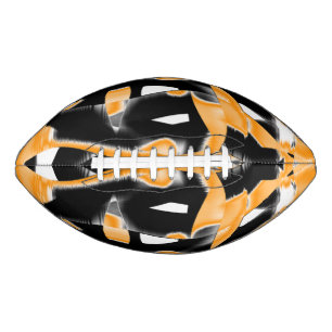 Merkwürdige Medaille verbrannter Bänder, orange we Football