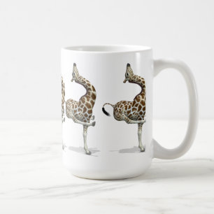 Merkwürdige Sportive Giraffe Tasse