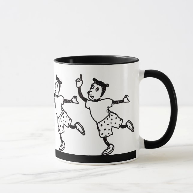 Merkwürdige Tiere, die Tasse tanzen (Rechts)