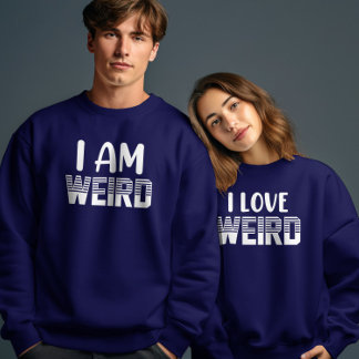 Merkwürdige Valentinstag Paare Matching Funny Matc Sweatshirt