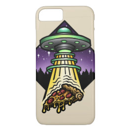 Merkwürdiger Pizza UFO-Telefon-Kasten Case-Mate iPhone Hülle