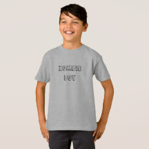 Merkwürdigerer Sache-Zombie-Jungen-T - Shirt