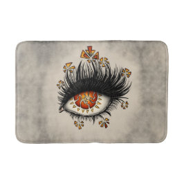 Merkwürdiges Auge der digitalen Kunst von Lava Badematte