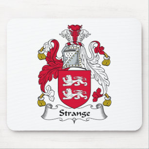 Merkwürdiges Familienwappen Mousepad
