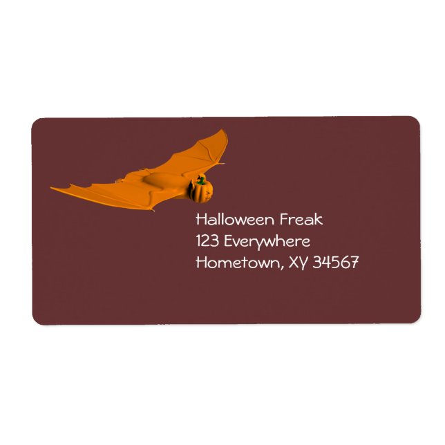 Merkwürdiges Halloween-Bat (Vorne)