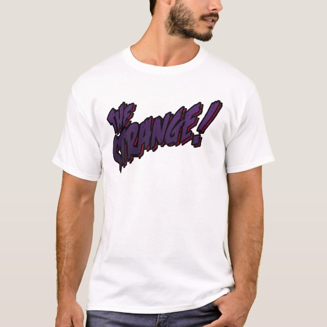 Merkwürdiges T-Shirt mit Logo (Vorderseite)