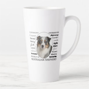 Merle Australian Shepherd Milchtasse