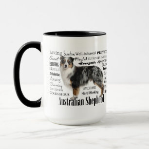Merle Australian Shepherd Tasse