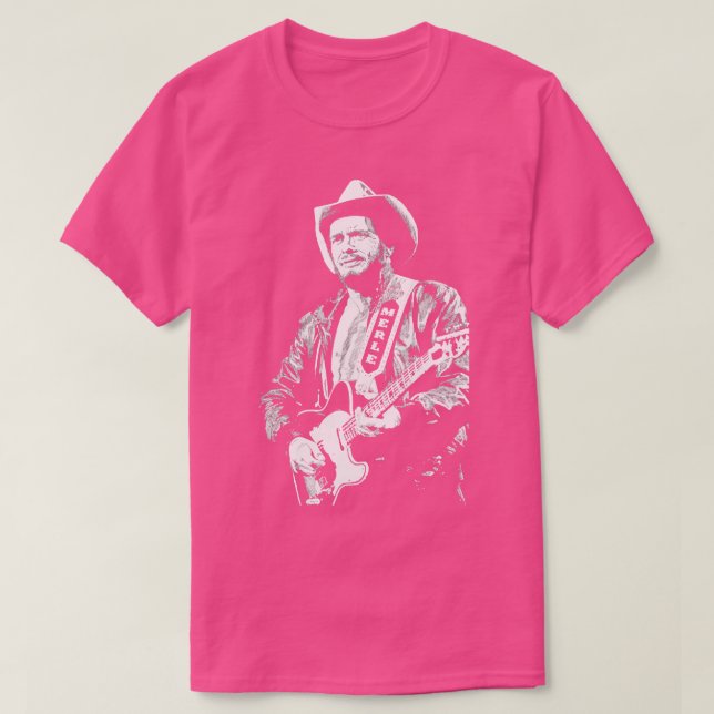Merle Haggard T-Shirt (Design vorne)