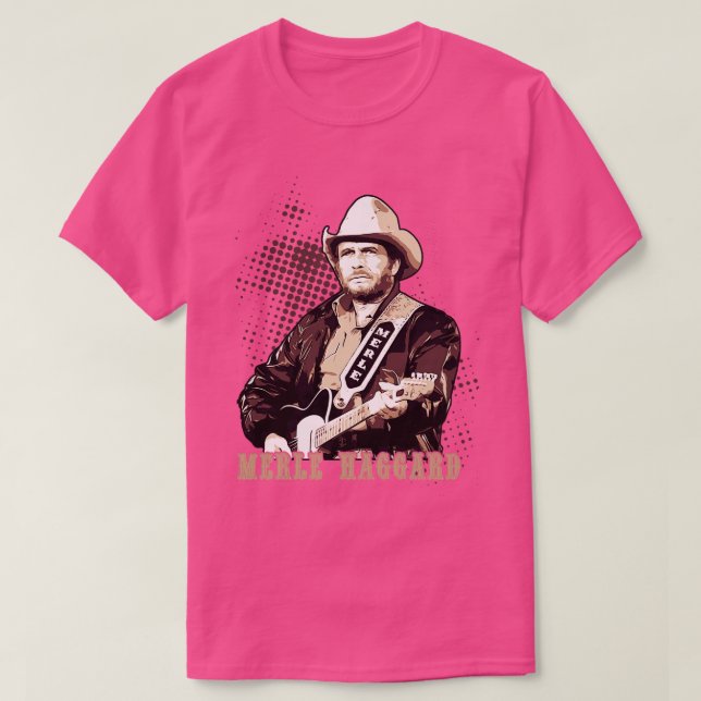 Merle Haggard T-Shirt (Design vorne)