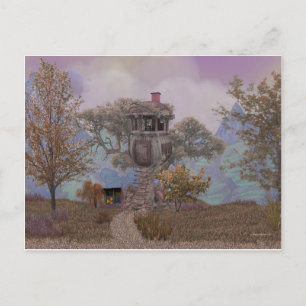 Merles Baumhaus Postkarte