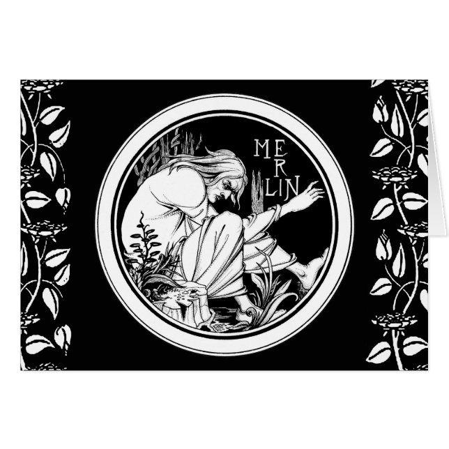 Merlin Art Nouveau Fantasy (Vorderseite (Horizontal))