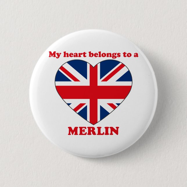 MERLIN BUTTON (Vorderseite)