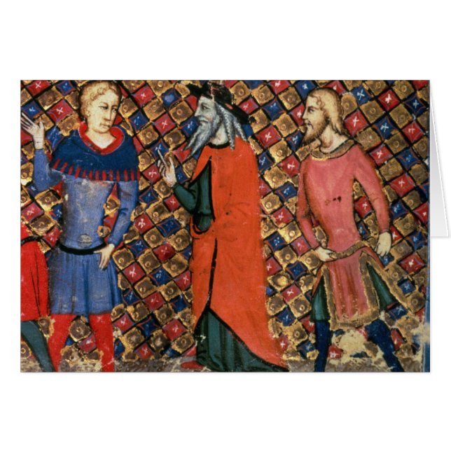 MERLIN, das Arthur tutoring ist (Vorderseite (Horizontal))