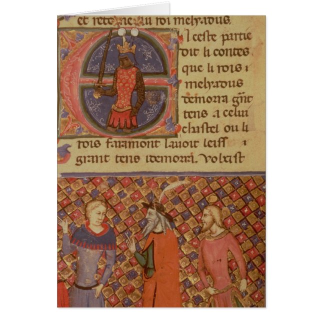 MERLIN, das Arthur tutoring ist (Vorne)