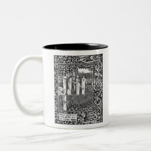 MERLIN, durch Aubrey Beardsley - HD Zweifarbige Tasse
