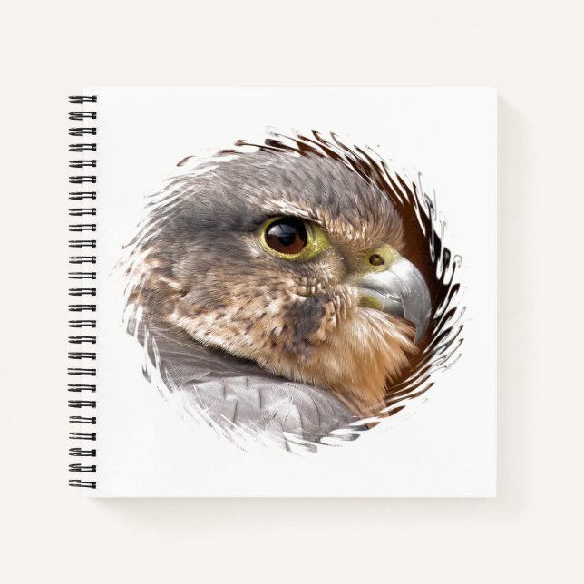 MERLIN FALCON BIRD OF PREY NOTIZBUCH (Vorderseite)