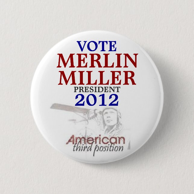 MERLIN Miller 2012 Button (Vorderseite)