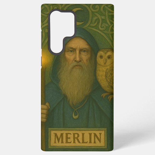 Merlin Samsung Galaxy Hülle (Rückseite)