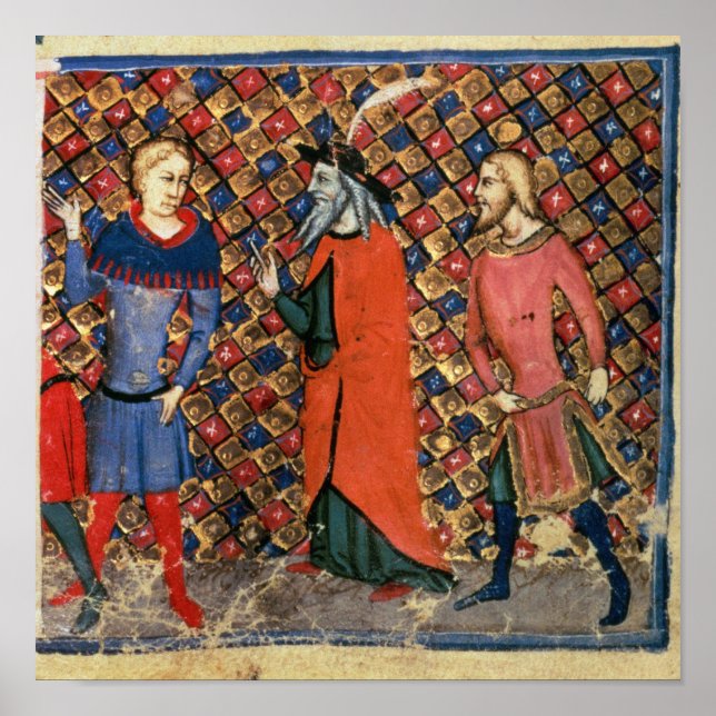 Merlin tutoring Arthur Poster (Vorne)