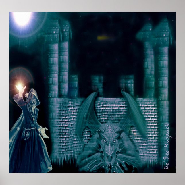 Merlin und der Drache Poster (Vorne)