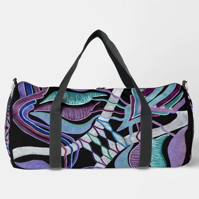 MerlinMystique & C/M auf Duffel, Turnbeutel Duffle Bag (Vorderseite)