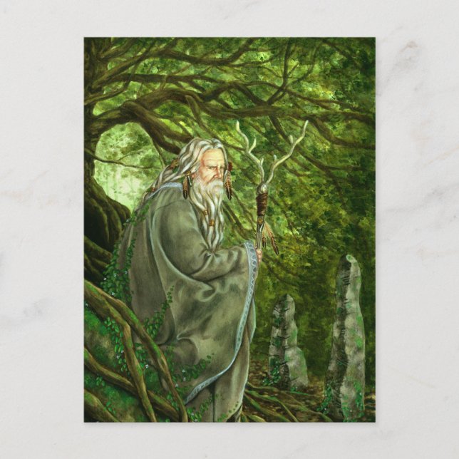 Merlins Tempel Postkarte (Vorderseite)