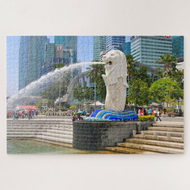 Merlion-Brunnen, Singapur Puzzle (Horizontal)