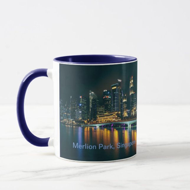 Merlion Park, Singapur Tasse (Links)