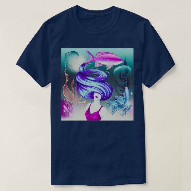 Mermaid 4 T-Shirt (Design vorne)