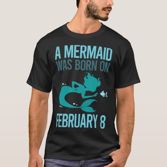 Mermaid - 8. Februar 2008 T-Shirt (Vorderseite)