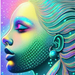 Mermaid Alien Science Fiction T - Shirt<br><div class="desc">Mermaid Science Fiction T - Shirt Alien Space Futuristic Schöne  Realistische Kunst</div>