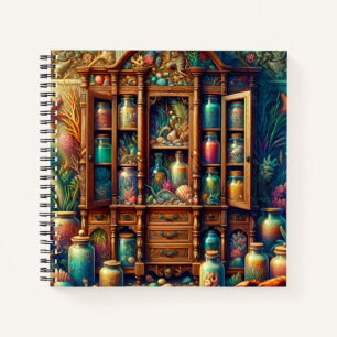 Mermaid Apothecary – Verzauberter Ozeanschrank Notizbuch