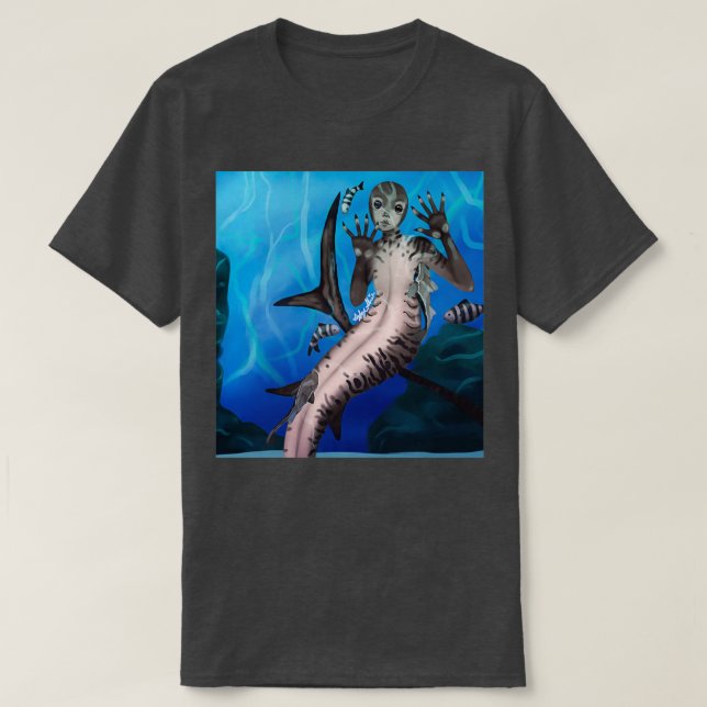 Mermaid Aquarium T-Shirt (Design vorne)