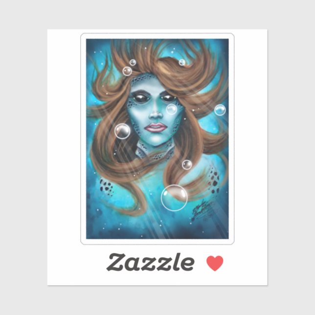 Mermaid Aufkleber (Blatt)