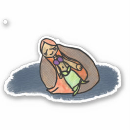 Mermaid-Aufkleber Aufkleber