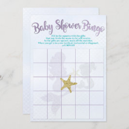 Mermaid Baby Dusche Bingo Cards Einladung