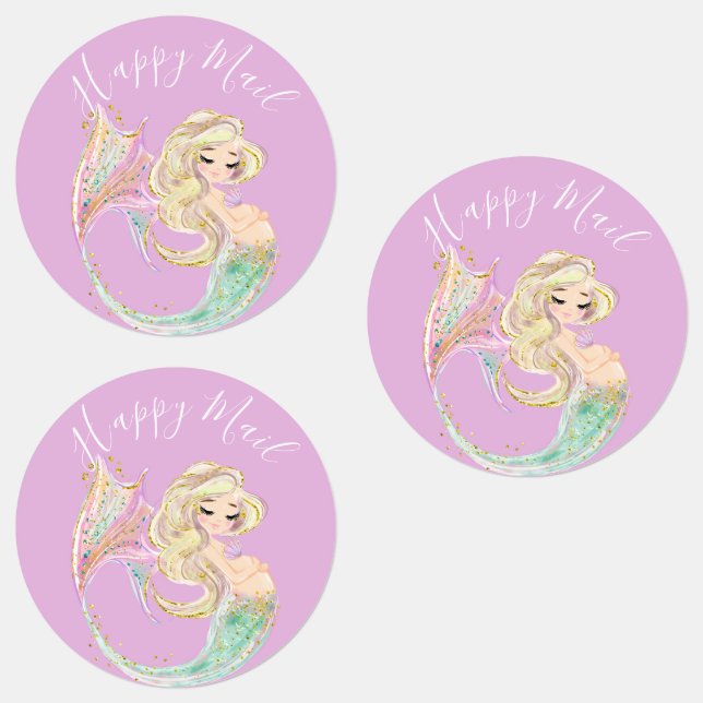 Mermaid Baby Dusche Mutter zu sein Etiketten (Gruppe)