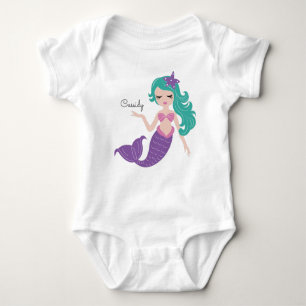 Mermaid Baby Strampler