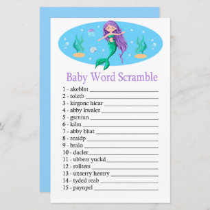 Mermaid Baby Wortspiel