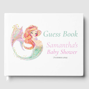 Mermaid Babydusche. Unter dem Meer. Gästebuch