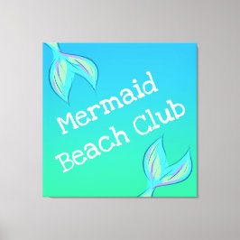 Mermaid Beach Club Leinwanddruck