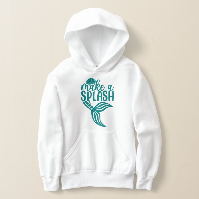 Mermaid Beach | Einen Splash machen Hoodie (Ablage )