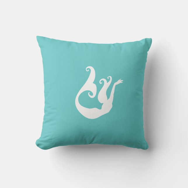 Mermaid ~ Beach House Kissen (Vorderseite)