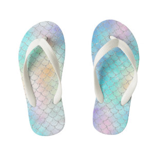 Mermaid Beach Kid's Flip Flops